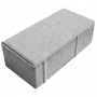 Брусчатка «Кирпич» 200x100x80 (3,68 кг.) белая